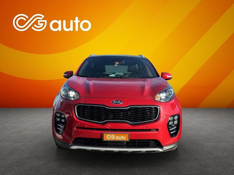 Gebraucht Kia Sportage Style 185 PS (136 kW) 2017 Rot SUV