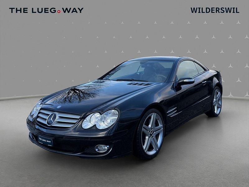 Gebraucht Mercedes SL500 388 PS (285 kW) 2007 Schwarz Cabrio