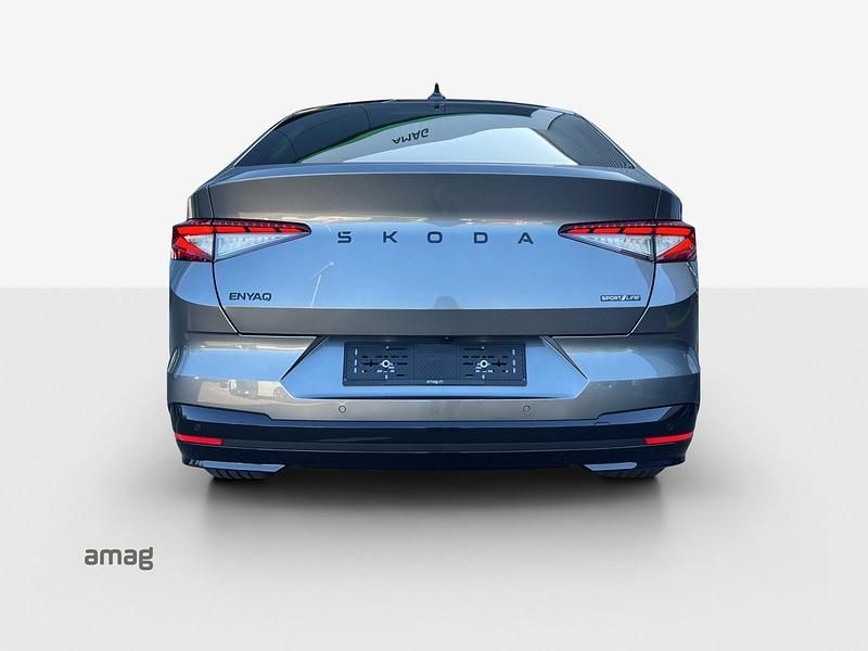 Gebraucht Skoda Enyaq iV SportLine 210 kW (286 PS) 2025 Graphite grau, metallic SUV