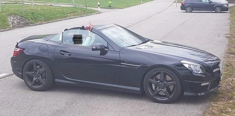 Gebraucht Mercedes SLK55 AMG AMG 421 PS (309 kW) 2012 Cabrio