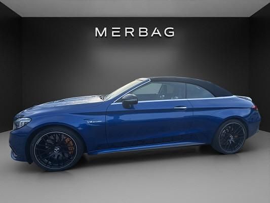 Gebraucht Mercedes C63S AMG Premium 510 PS (375 kW) 2023 Blau Cabrio
