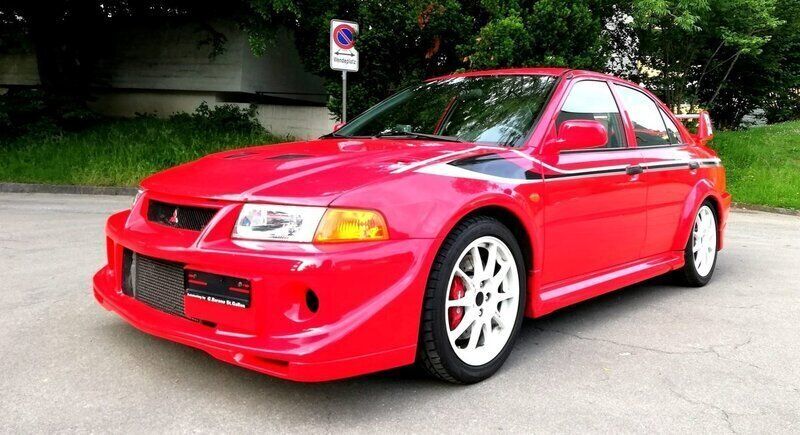 Gebraucht Mitsubishi Lancer 282 PS (207 kW) 2000 Rot Limousine