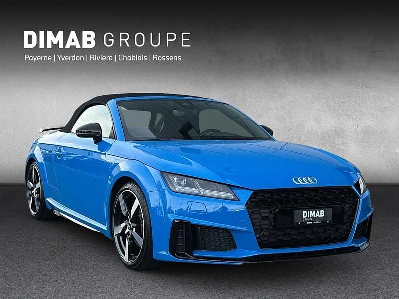 Gebraucht Audi TT Roadster Design 196 PS (144 kW) 2019 Blau Cabrio