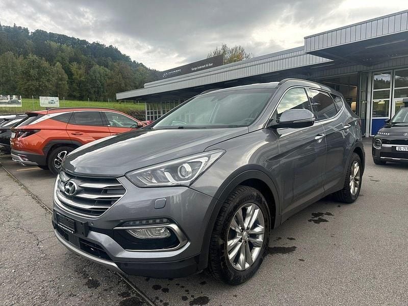 Gebraucht Hyundai Santa Fe 200 PS (147 kW) 2016 Anthrazit SUV
