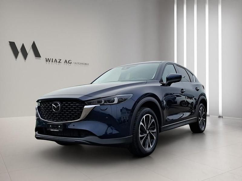 Gebraucht Mazda CX-5 Exclusive-Line 184 PS (135 kW) 2023 Blau SUV