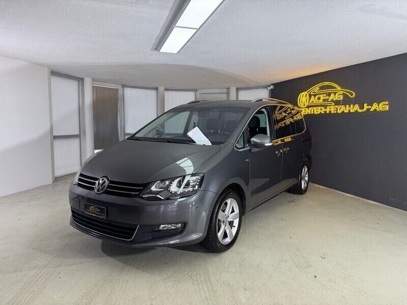 Gebraucht VW Sharan Comfortline 177 PS (130 kW) 2015 Blau Van / Kleinbus