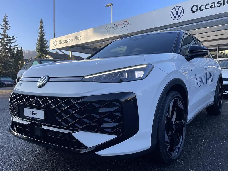 Weiss Neu 2025 VW T-Roc R-line SUV | CHF 41’800 - Bild 1/4