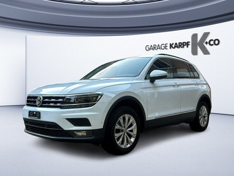 Weiss Gebraucht 2020 VW Tiguan Comfortline SUV | CHF 25’900 (Fairer Preis) - Bild 1/4