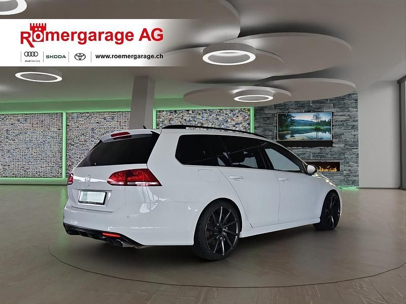 Gebraucht VW Golf VII R 301 PS (221 kW) 2016 Weiss Kombi