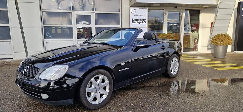 Gebraucht Mercedes SLK230 193 PS (141 kW) 1997 Schwarz Cabrio