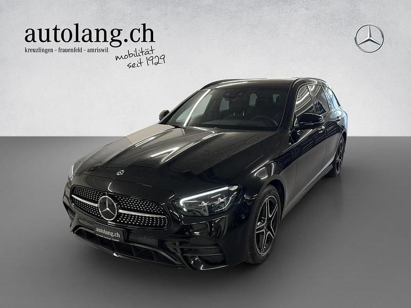 Gebraucht Mercedes E220 AMG line 200 PS (147 kW) 2023 Schwarz Kombi