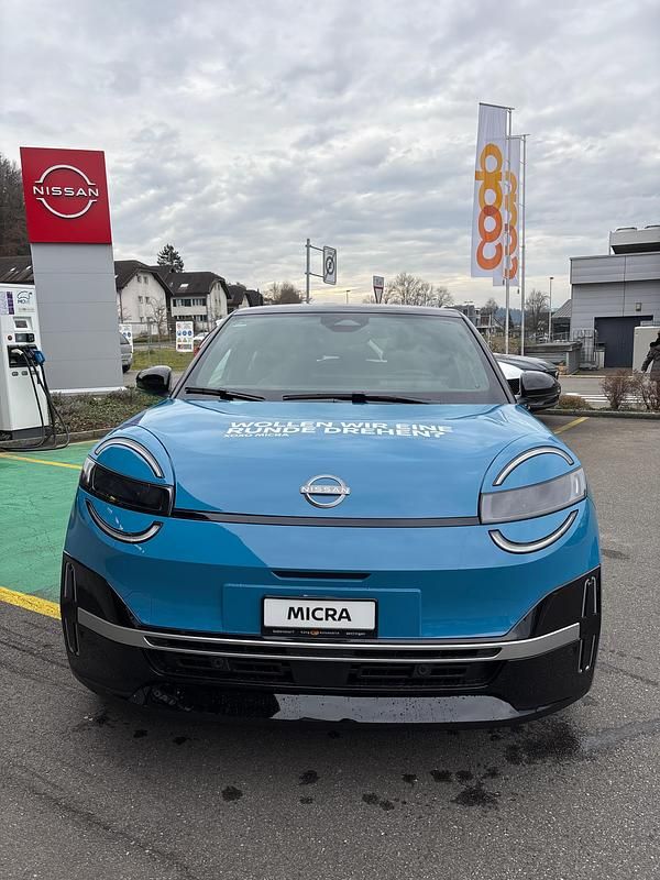 Neu Nissan Micra Evolve 110 kW (150 PS) 2025 Blau Limousine