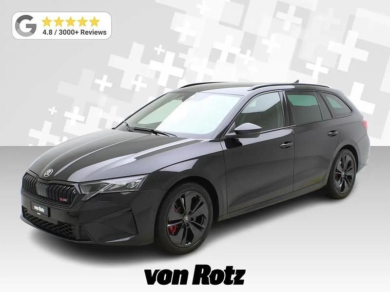Schwarz Gebraucht 2025 Skoda Octavia RS Kombi | CHF 42’430 (Superpreis) - Bild 1/3