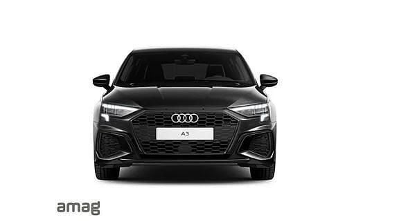 Noir mythe métallisé Gebraucht 2024 Audi A3 Sportback S-Line Limousine | CHF 36’800 (Fairer Preis) - Bild 1/4