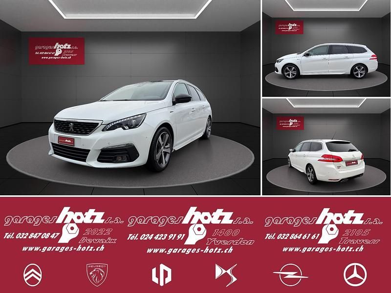 Weiss Gebraucht 2020 Peugeot 308 SW GT-line Kombi | CHF 13’900 (Etwas zu teuer) - Bild 1/4