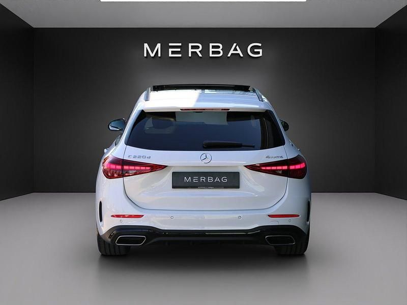 Neu Mercedes C220 197 PS (144 kW) 2025 Weiss Kombi