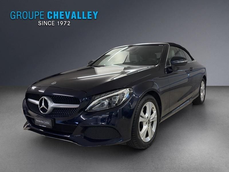 Blau Gebraucht 2018 Mercedes C200 Cabrio | CHF 32’900 (Teuer) - Bild 1/4
