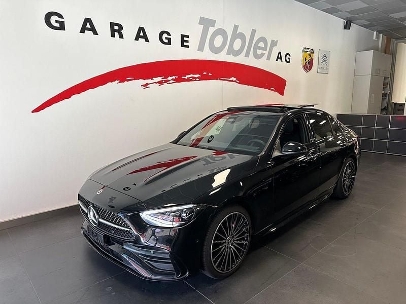 Gebraucht Mercedes C220 AMG line 220 PS (161 kW) 2025 Schwarz Limousine