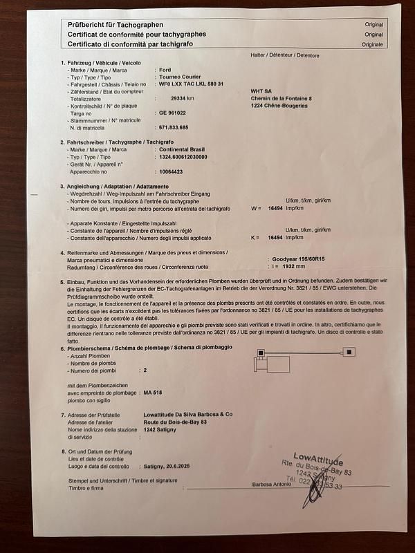 Gebraucht Ford Tourneo Courier Trend+ 100 PS (73 kW) 2019 Van / Kleinbus