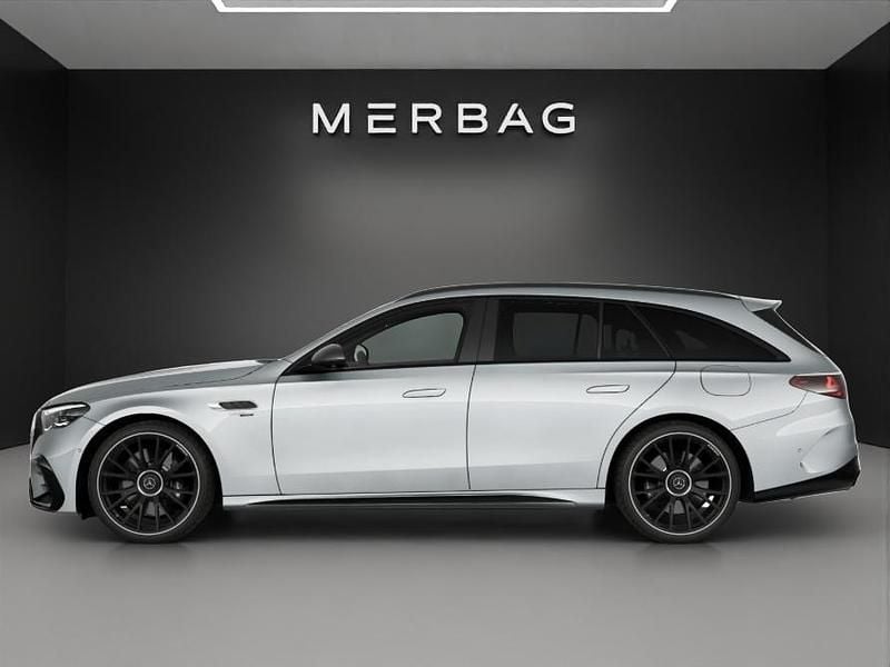 Neu Mercedes E53 AMG 585 PS (430 kW) 2026 Silber Kombi