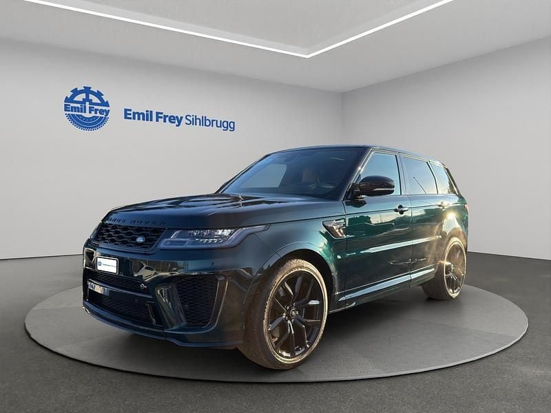 Gebraucht Land Rover Range Rover Sport SVR 575 PS (422 kW) 2022 Grün SUV