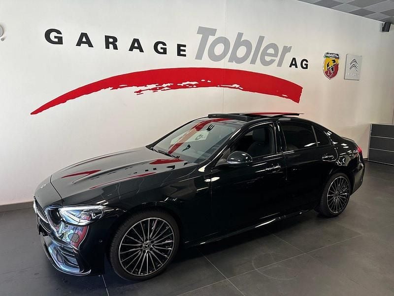 Gebraucht Mercedes C220 AMG line 220 PS (161 kW) 2025 Schwarz Limousine