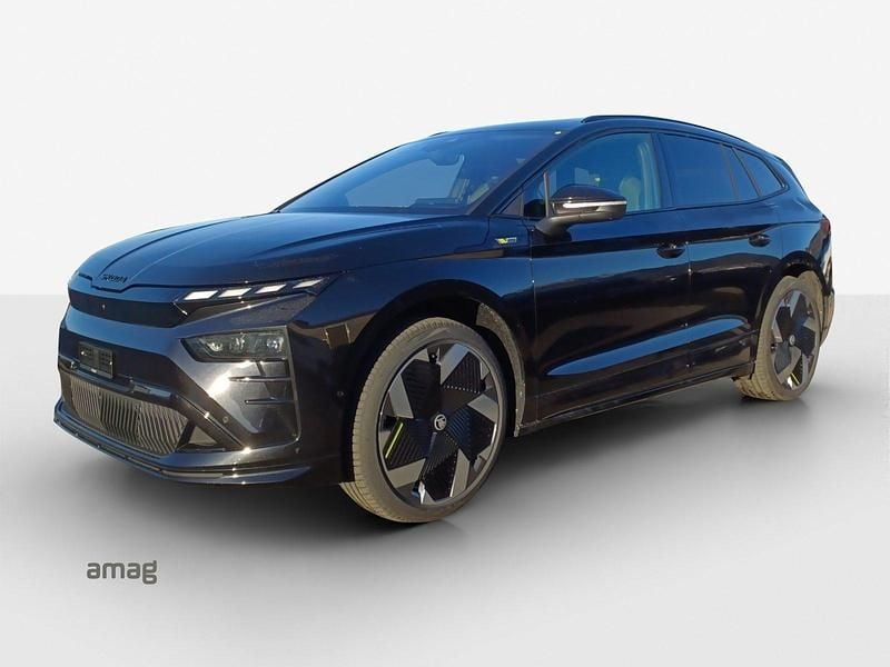 Neu Skoda Enyaq iV RS 250 kW (340 PS) 2025 Magic schwarz, perleffekt SUV