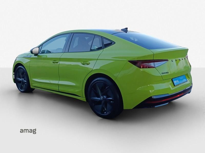 Gebraucht Skoda Enyaq iV RS 219 kW (299 PS) 2023 Mamba grün, spezial SUV