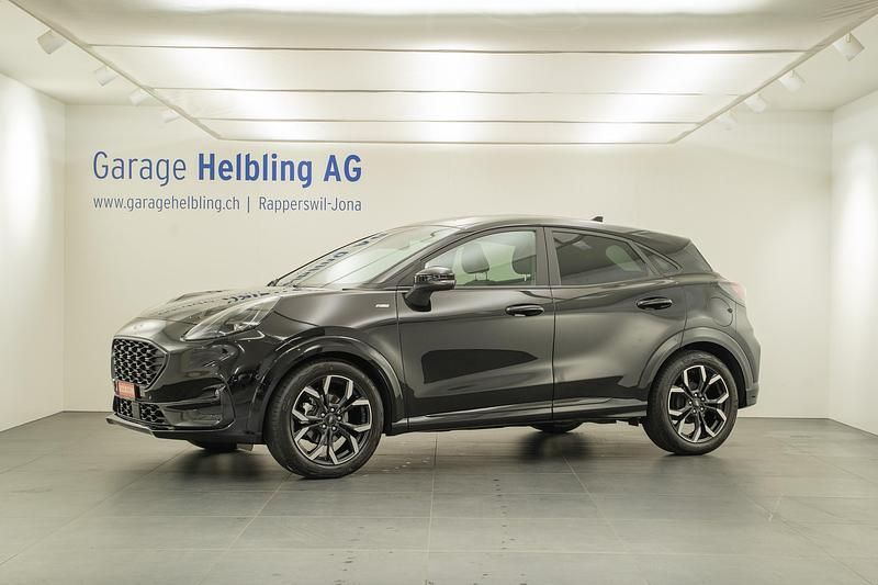 Schwarz Gebraucht 2021 Ford Puma ST-Line X SUV | CHF 19’800 (Fairer Preis) - Bild 1/4