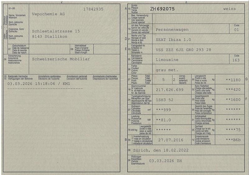 Gebraucht Seat Ibiza Style 110 PS (80 kW) 2016
