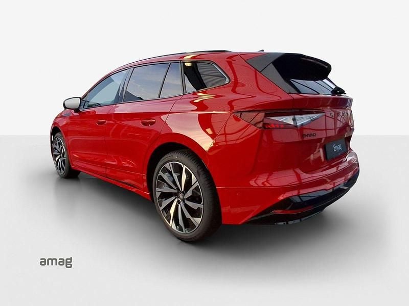 Neu Skoda Enyaq iV SportLine 210 kW (286 PS) 2025 Velvet rot, metallic spezial SUV