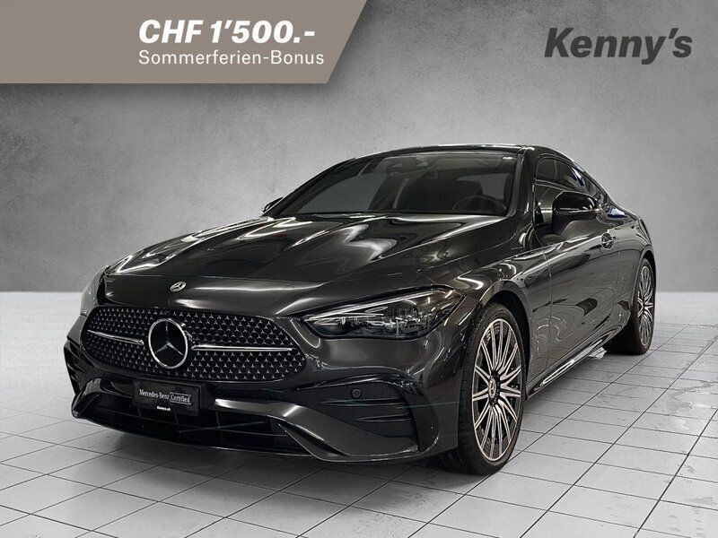 Grau Gebraucht 2023 Mercedes CLE450 AMG line Coupé | CHF 79’800 - Bild 1/4
