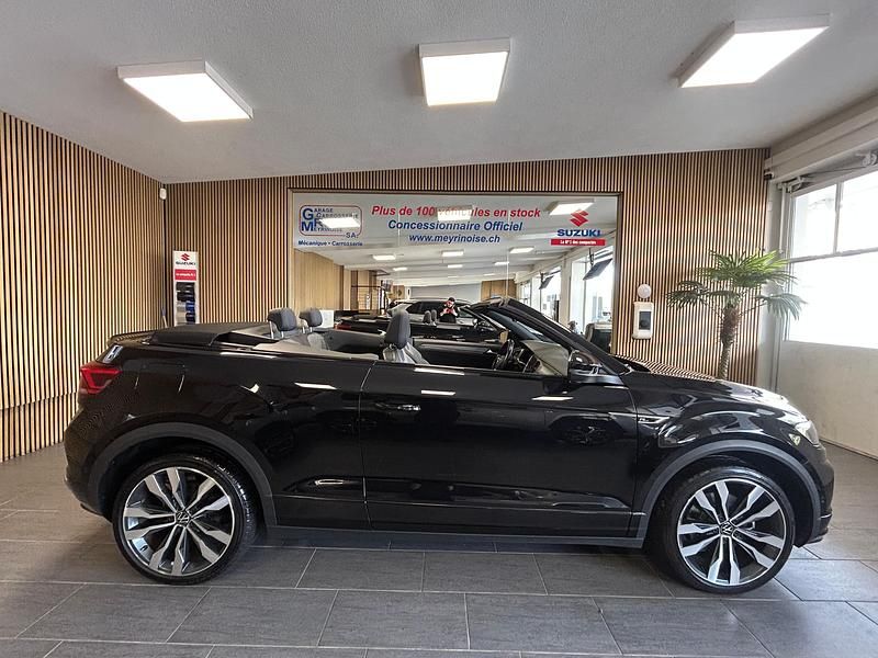 Schwarz Gebraucht 2021 VW T-Roc Cabriolet R-line Cabrio | CHF 29’900 (Fairer Preis) - Bild 1/4
