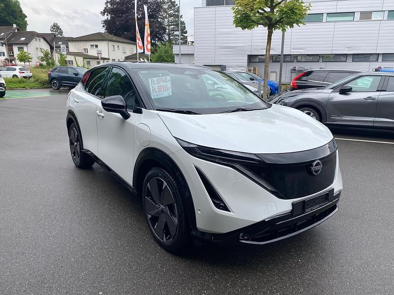 Neu Nissan Ariya Evolve 289 kW (394 PS) 2025 Weiss SUV