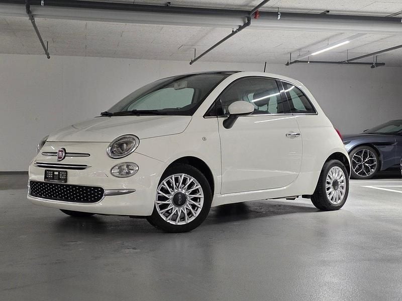 Gebraucht Fiat 500 Lounge 80 PS (58 kW) 2016 Weiss Kleinwagen
