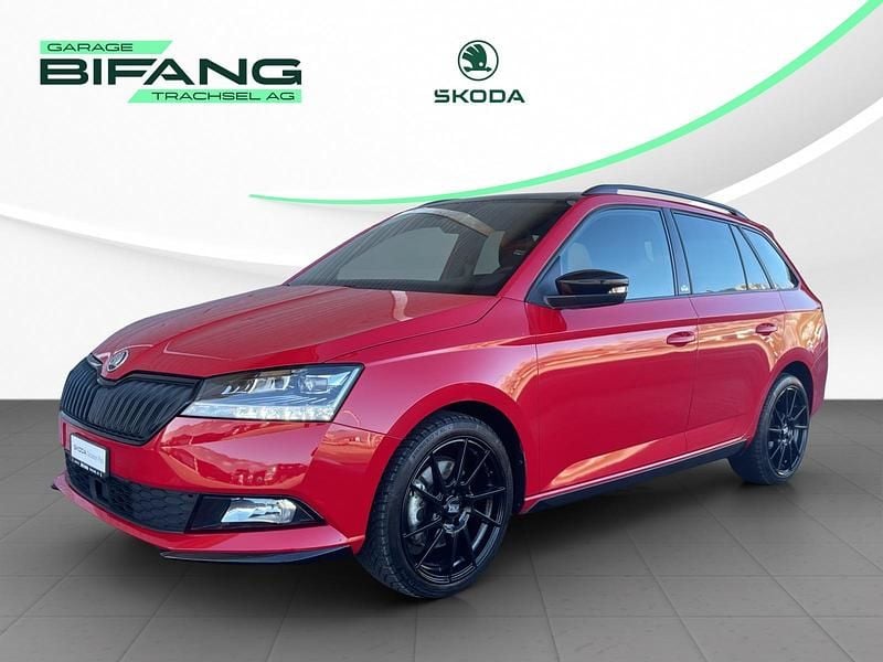 Gebraucht Skoda Fabia Monte Carlo 95 PS (69 kW) 2022 Rot Kombi