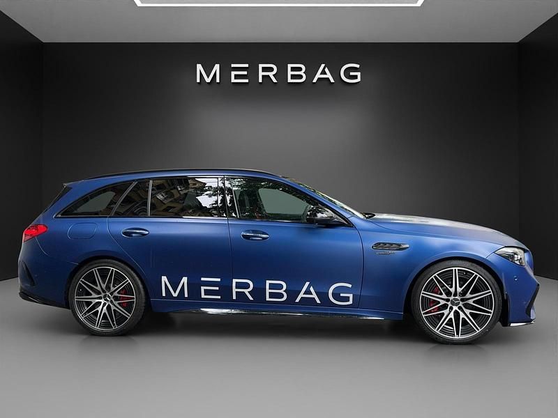 Gebraucht Mercedes C63S AMG AMG 476 PS (350 kW) 2023 Blau Kombi