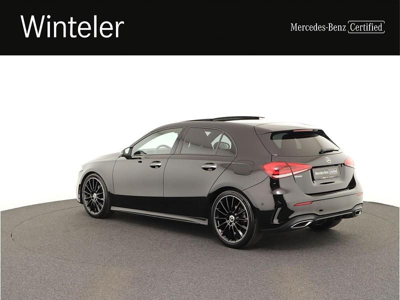 Gebraucht Mercedes A180 AMG line 136 PS (100 kW) 2023 Schwarz Limousine