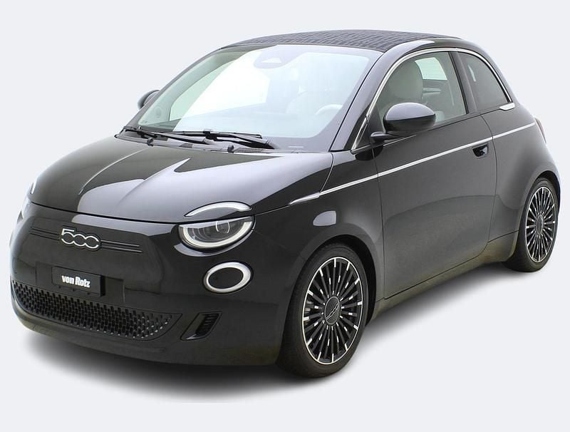Schwarz Gebraucht 2023 Fiat 500e La Prima Cabrio | CHF 24’890 (Fairer Preis) - Bild 1/3