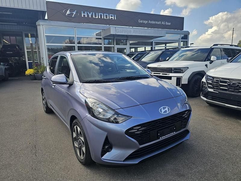 Blau Gebraucht 2025 Hyundai i10 Kleinwagen | CHF 20’500 (Etwas zu teuer) - Bild 1/4