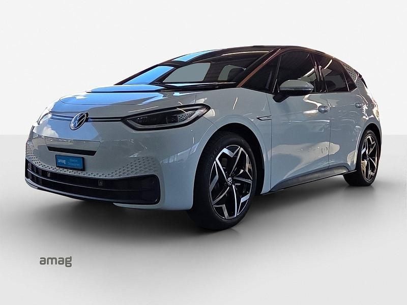Gletscherweiss met.schwarz Gebraucht 2021 VW ID.3 Pro Performance Kleinwagen | CHF 22’490 (Fairer Preis) - Bild 1/4