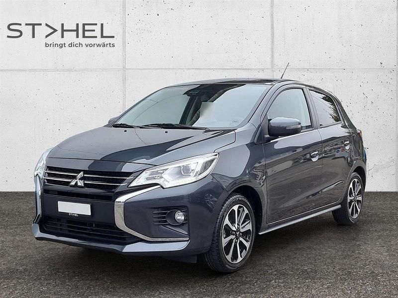 Grau Gebraucht 2024 Mitsubishi Space Star Intense+ Kleinwagen | CHF 16’490 (Fairer Preis) - Bild 1/4