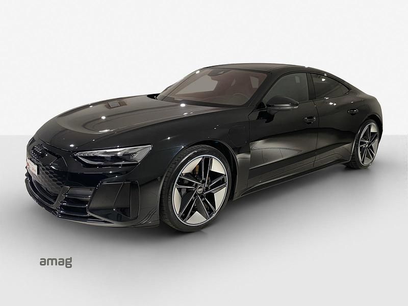 Mythosschwarz metallic Gebraucht 2021 Audi e-tron GT quattro Comfort Limousine | CHF 54’500 (Guter Preis) - Bild 1/4