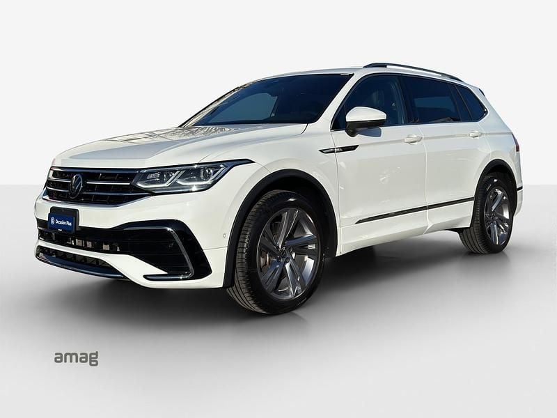 Gebraucht VW Tiguan Allspace R-line 190 PS (139 kW) 2022 Pure white uni SUV