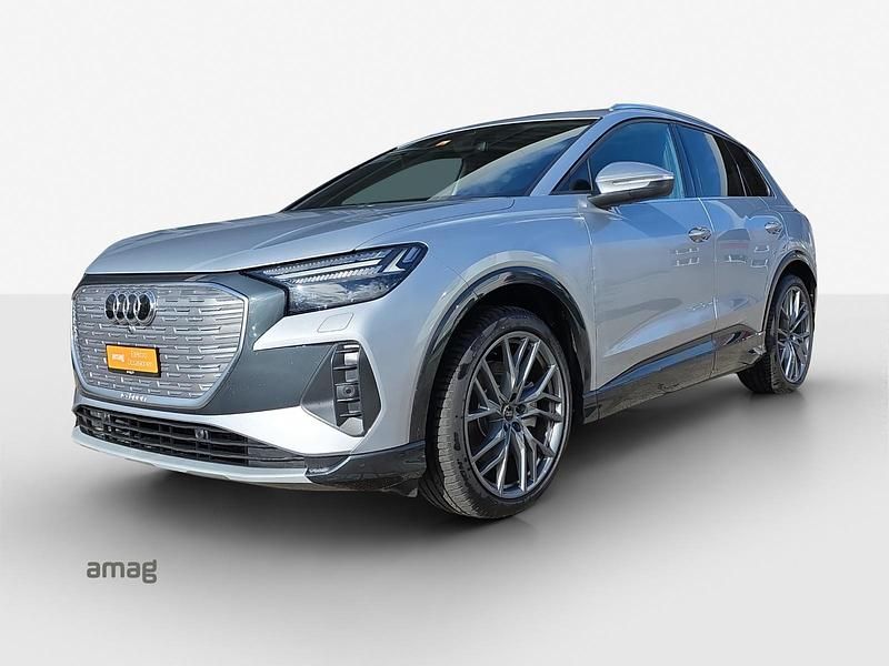 Florettsilber metallic Gebraucht 2023 Audi Q4 e-tron Basis SUV | CHF 45’980 (Etwas zu teuer) - Bild 1/4