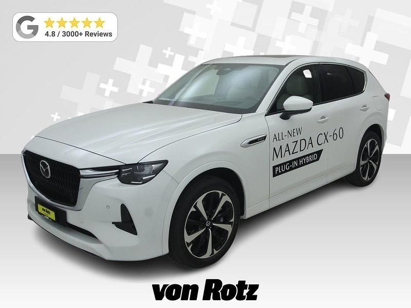 Weiss Gebraucht 2022 Mazda CX-60 Takumi-Line SUV | CHF 44’890 (Etwas zu teuer) - Bild 1/4