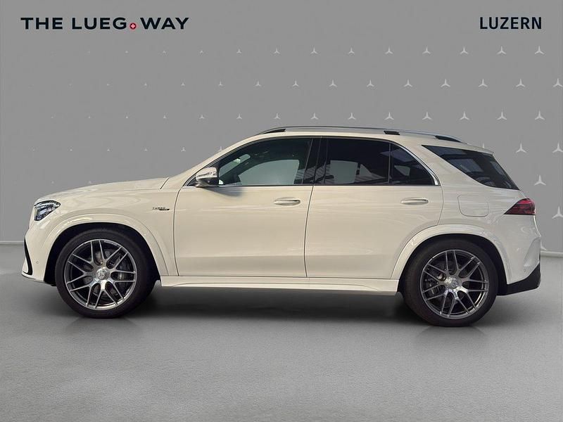 Neu Mercedes GLE53 AMG AMG 544 PS (400 kW) 2025 Weiss Coupé
