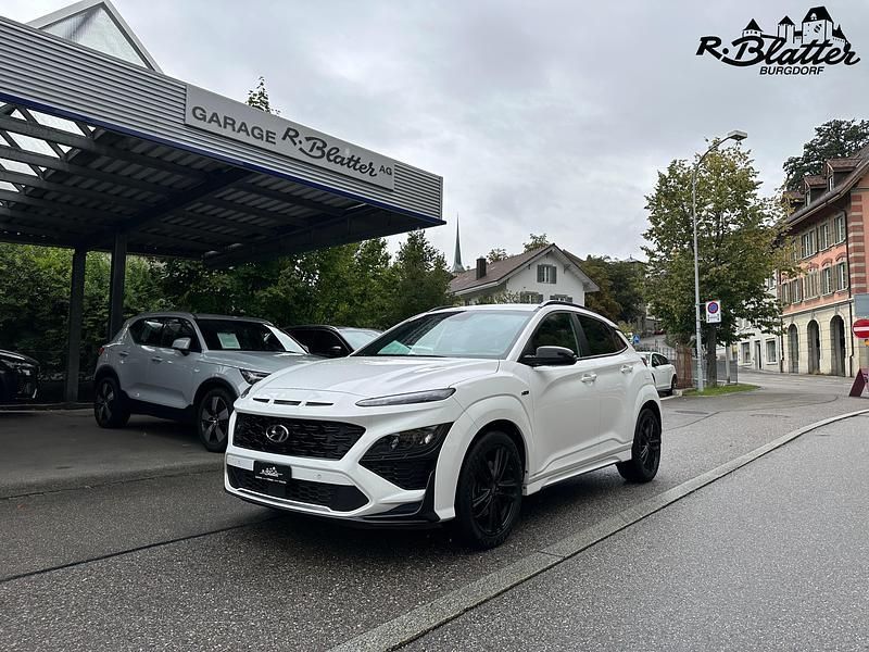Weiss Gebraucht 2022 Hyundai Kona N Line SUV | CHF 27’350 (Fairer Preis) - Bild 1/4