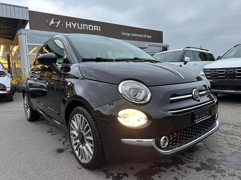 Schwarz Gebraucht 2018 Fiat 500C Lounge Cabrio | CHF 9’999 (Fairer Preis) - Bild 1/4