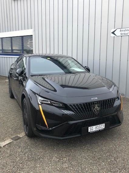 Schwarz Gebraucht 2023 Peugeot 408 GT Limousine | CHF 43’650 (Etwas zu teuer) - Bild 1/4